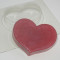 Пластиковая форма для мыла Геометрия МИНИ/Сердце арт 0720