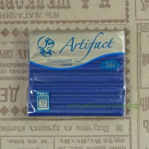4612 Полимерная глина "Артефакт" брус 56 гр. классический Черный виноград фото 1 — волшебные-ручки.рф