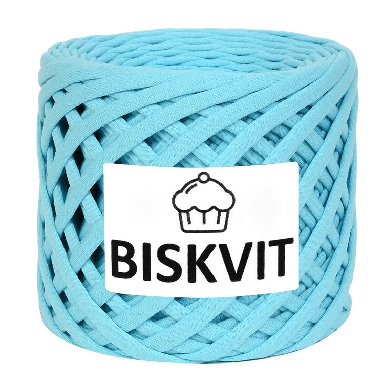 Трикотажная пряжа 100±10 м 7±1 мм Biskvit Мальдивы фото 1 — волшебные-ручки.рф
