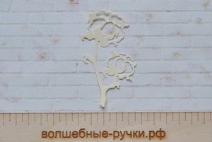 Вырубка Хлопок слоновая кость фото 1 — волшебные-ручки.рф