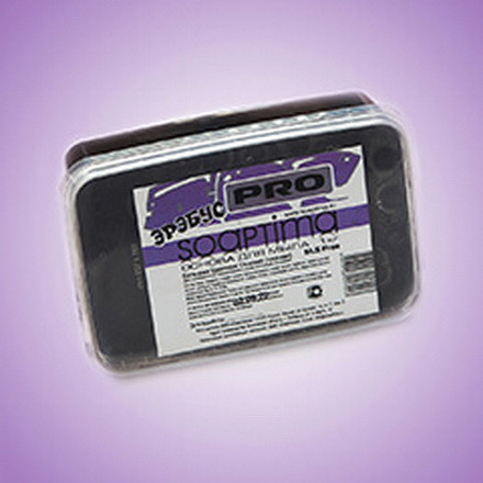 Цветная мыльная основа PRO Soaptima Эрэбус (чёрная) 1 кг фото 1 — волшебные-ручки.рф
