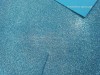 Фоамиран глиттерный 2 мм 20х30 см, голубой №010 фото 2 — волшебные-ручки.рф