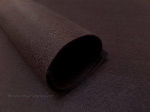Фетр декоративный мягкий 1 мм 27 см х 30 см ± 2 см RN36 т.коричневый фото 1 — волшебные-ручки.рф