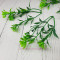 Ветка - цветок незабудки зеленый комбинированный 11 см 10 шт