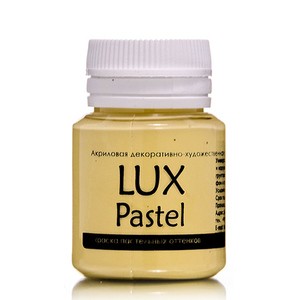 Акриловая краска LUXART Pastel арт.LX.A25V20 Охра пастельный 20мл фото 1 — волшебные-ручки.рф