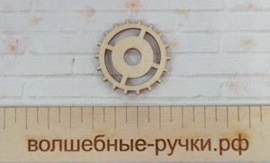 Шестеренка 8 35 мм фото 1 — волшебные-ручки.рф