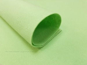 Фетр декоративный мягкий 1 мм 27 см х 30 см ± 2 см RN47 бл. зеленый фото 1 — волшебные-ручки.рф