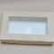 Коробка картонная с окном коричневая 20х12х4 см (ДхШхВ)