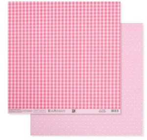 Бумага для скрапбукинга «Розовая базовая полоска», 30.5 × 32 см, 180 гм 4505860 фото 1 — волшебные-ручки.рф