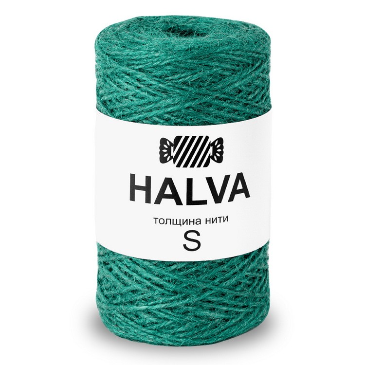 Джутовая пряжа для вязания Halva S Сосна фото 1 — волшебные-ручки.рф