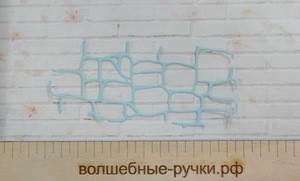 Вырубка Трещины фоновая голубой фото 1 — волшебные-ручки.рф